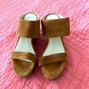 Marc Fisher slip-on sandals